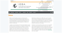 Desktop Screenshot of ieba.org.uk