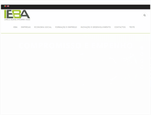 Tablet Screenshot of ieba.org.pt